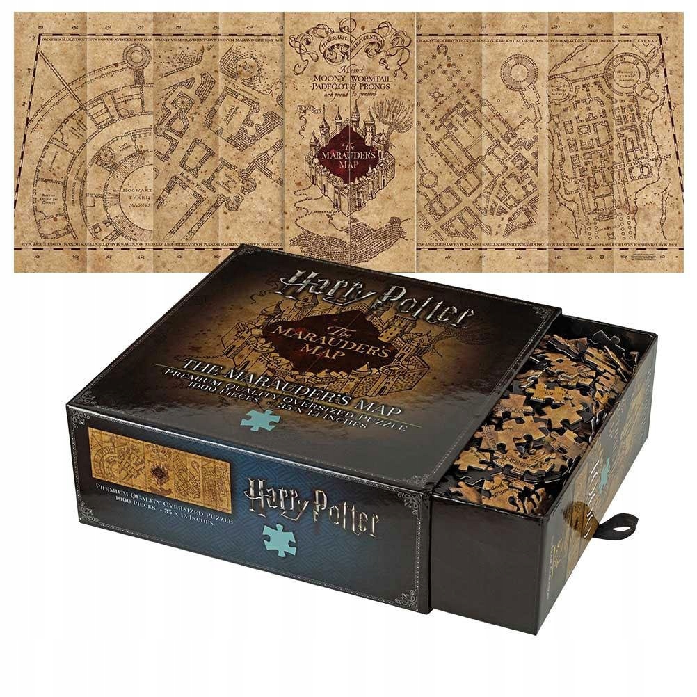 

Mapa Huncwotów 1000 El Puzzle Harry Potter