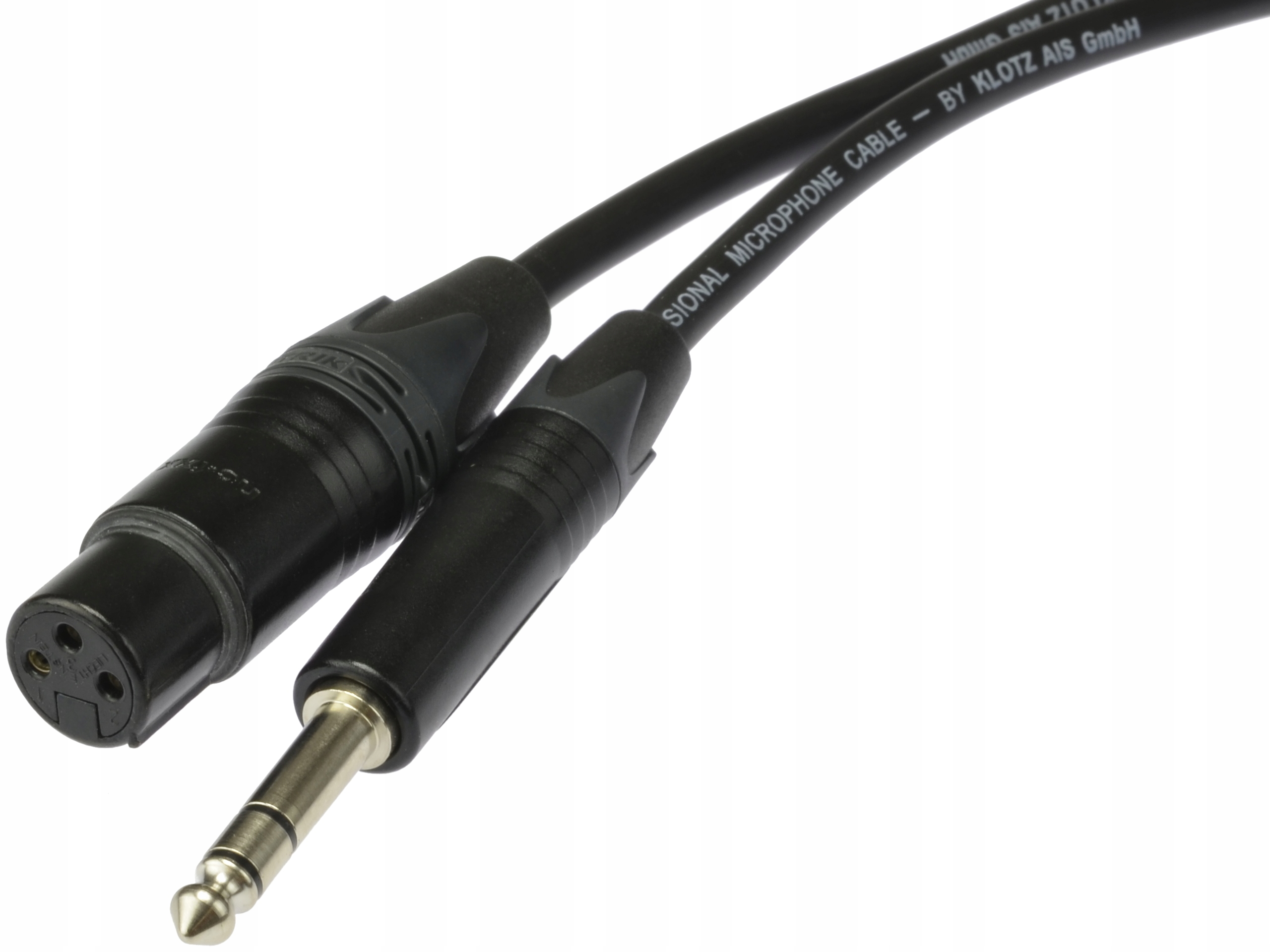 KLOTZ Kabel mikrofonowy XLR żeński - Jack 6,3 5m Typ przewód