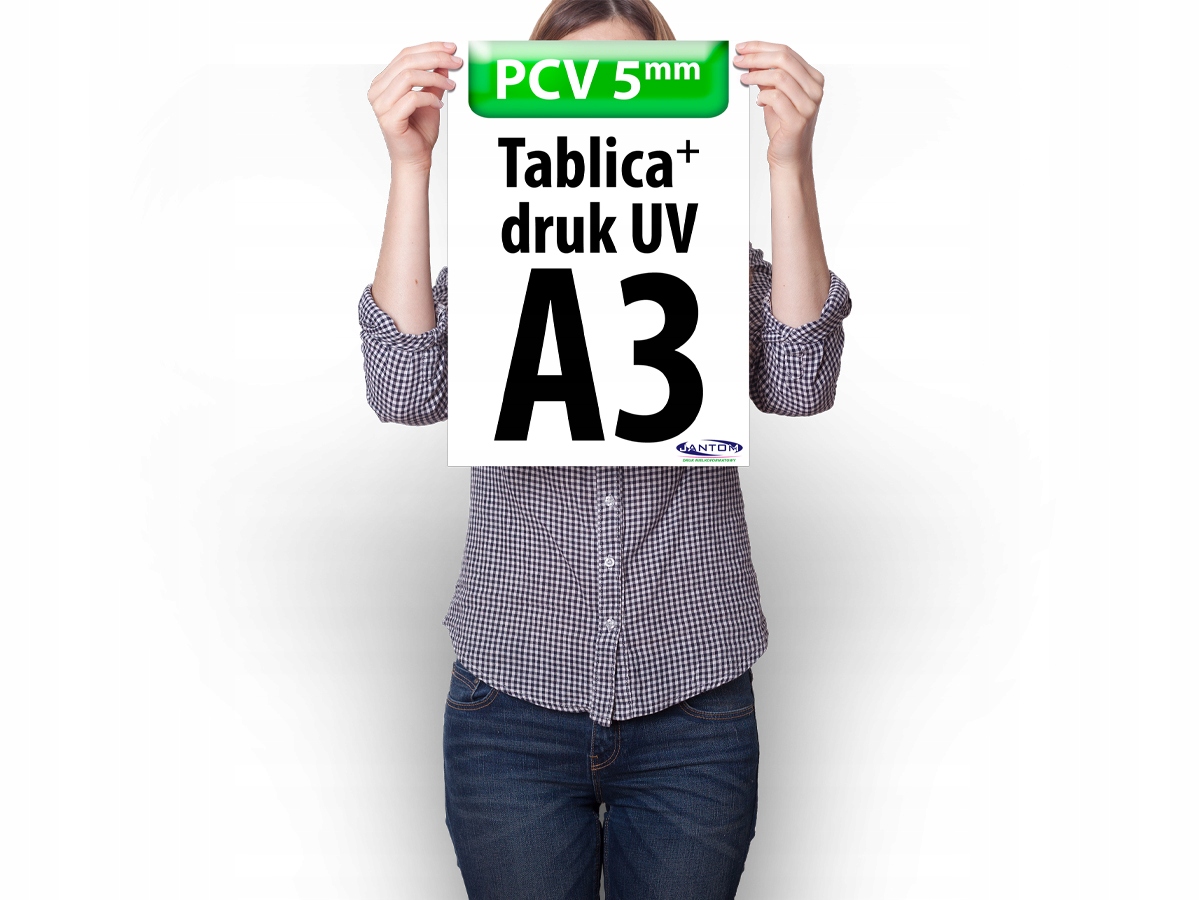 

Tablica Szyld Druk Uv Plansza Pcv 5mm A3