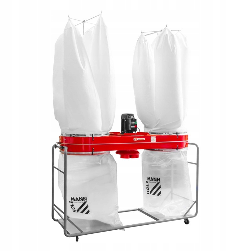 Odsávač pilin Holzmann ABS8000PRO 4,5 kW 400 V 8000 m3/h prachových třísek, sáčky