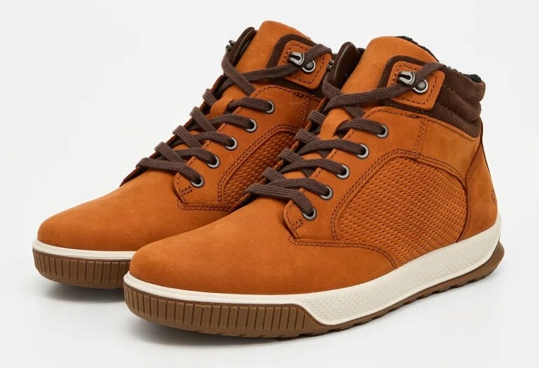 Zimní zateplené kožené boty Ecco Bypath Tred 43