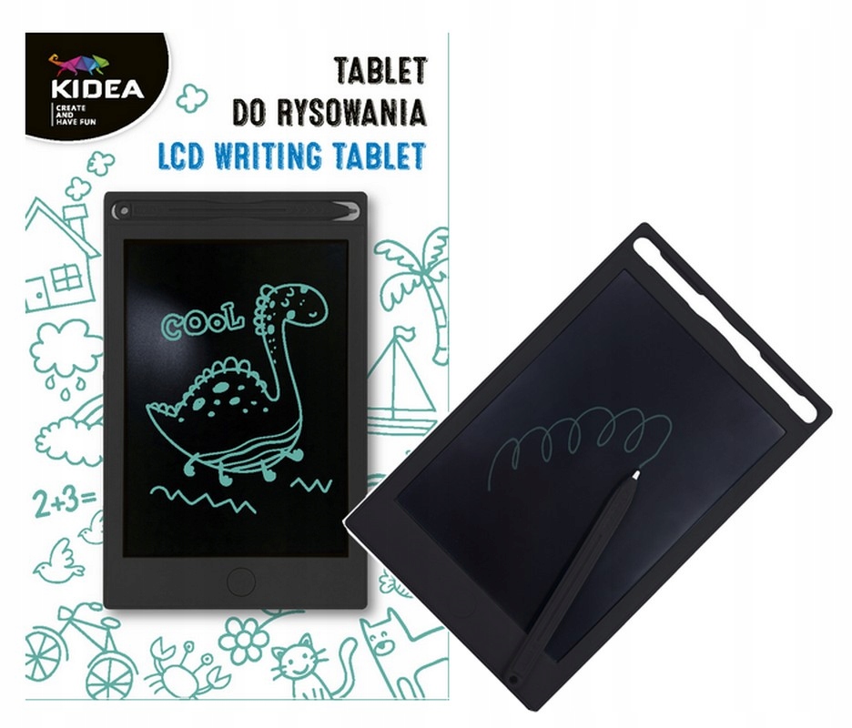 

Kidea Tablet Znikopis do rysowania nauki pisania c