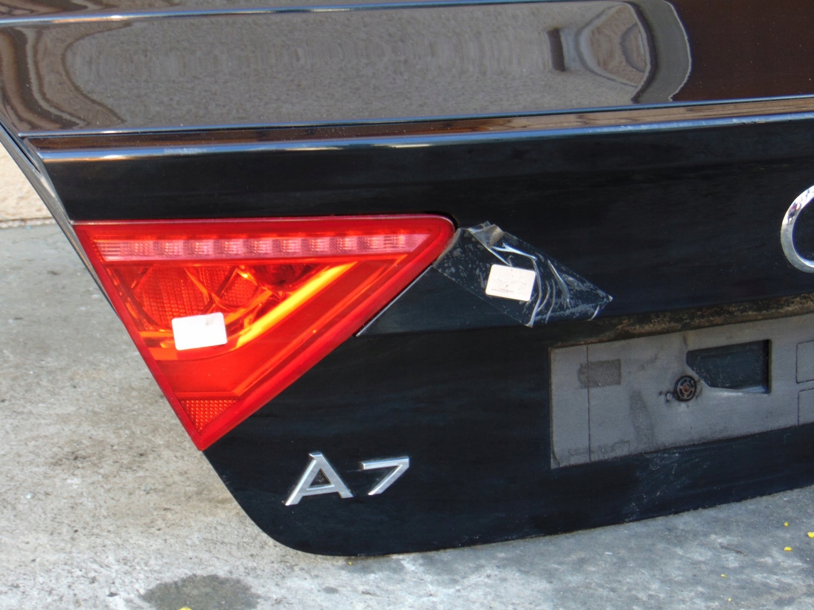 KPL trunk door boot rear part rear AUDI A7 4G C7 LZ9Y