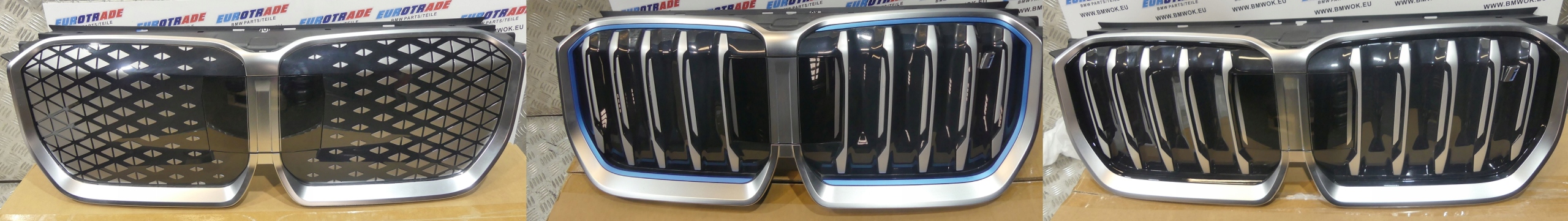 BMW iX1 U11 Kühlergrill FRONTGRILL Kühlergitter 5A076E4 - Thumbnail 1
