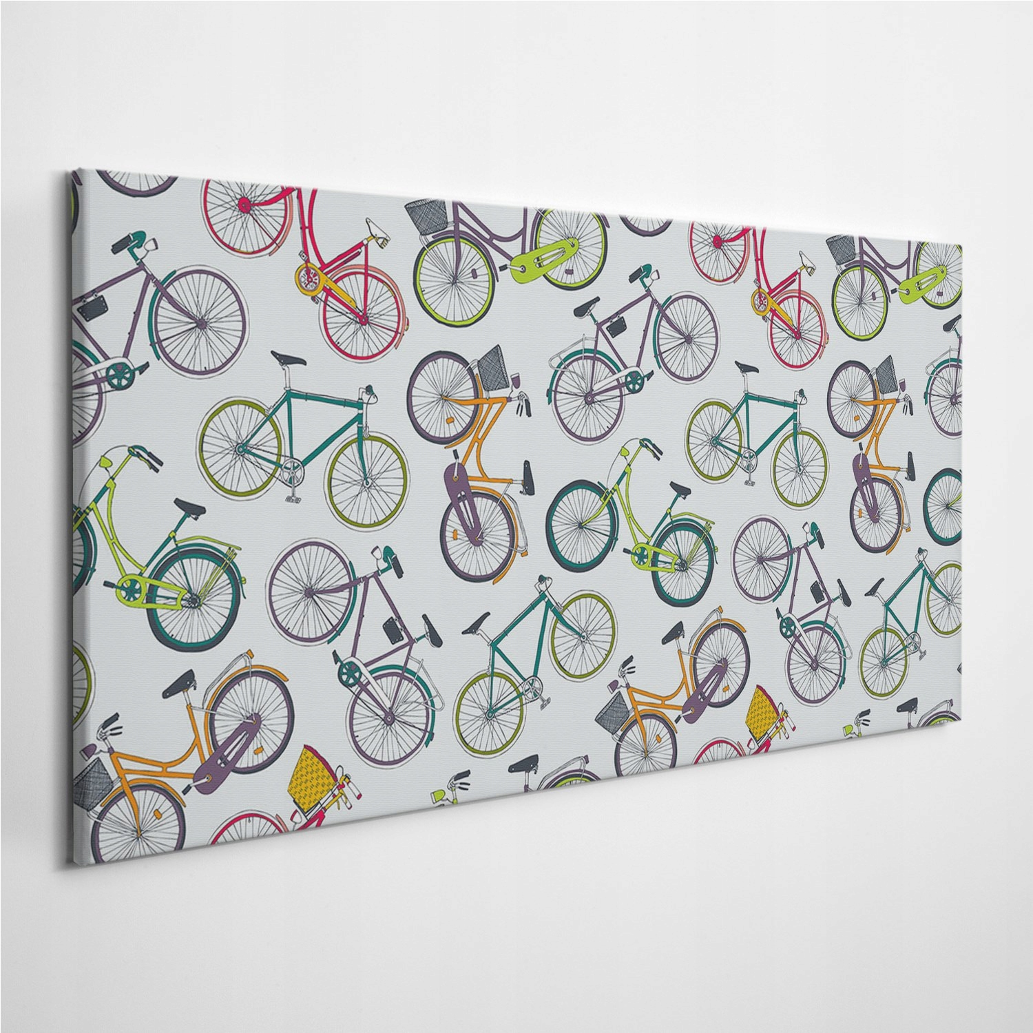 

Foto-obraz na płótnie Miasto Rowery Miejski 100x50