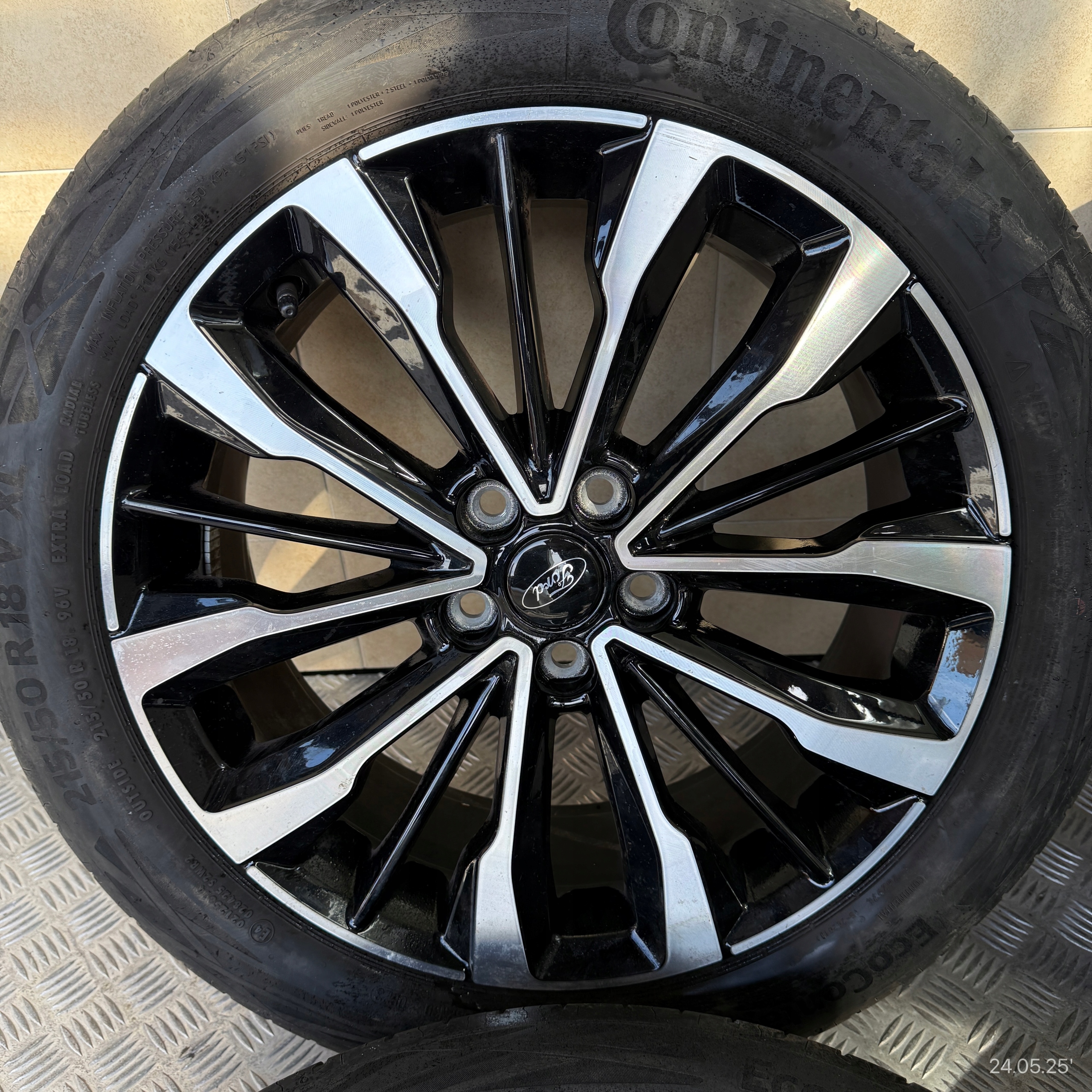 discs wheels tyres FORD PUMA II CONTINENTAL 215/50/18" 4MM summer