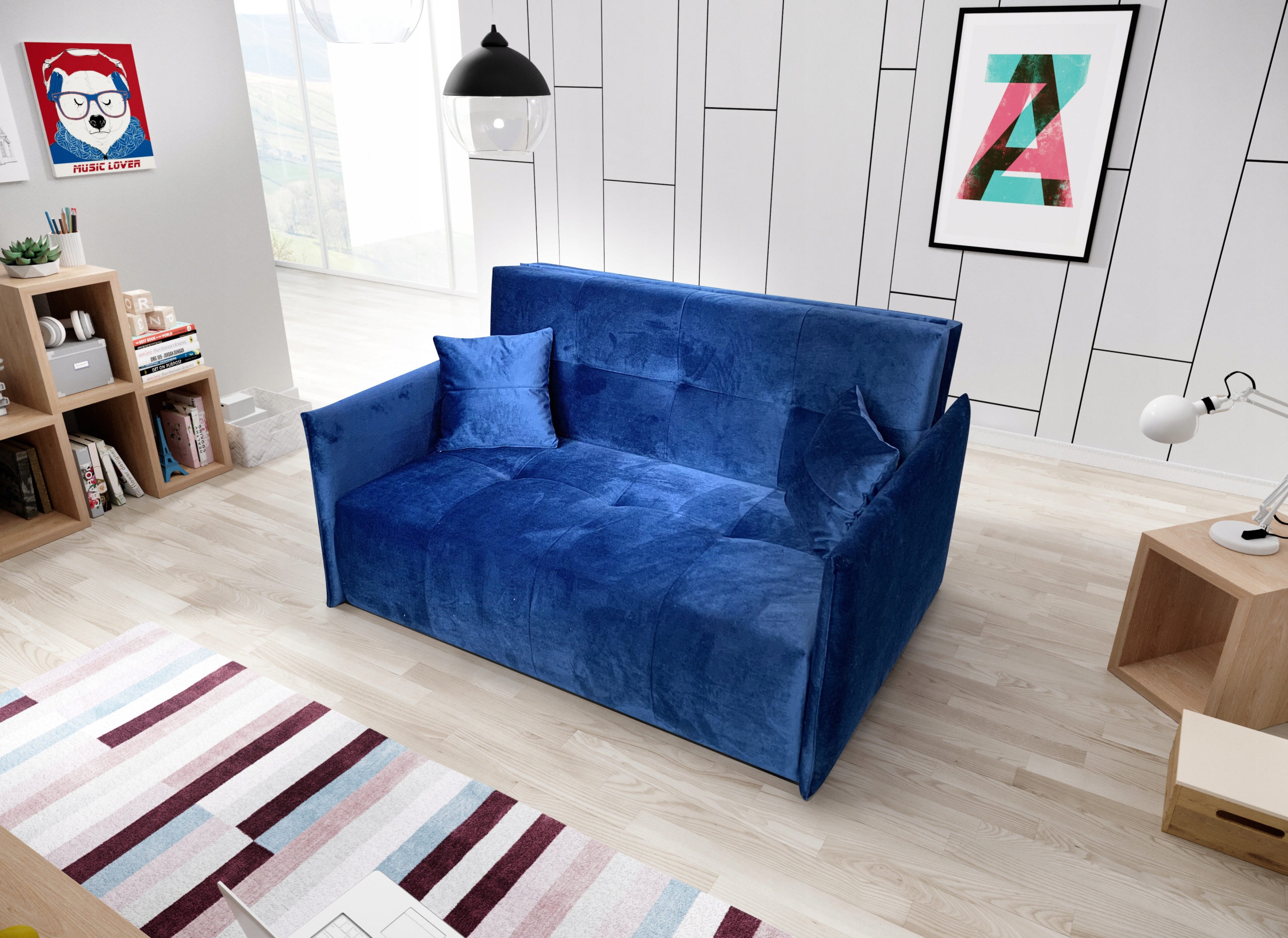 Mario 3 Rozkládací Pohovka Rozkládací Pohovka