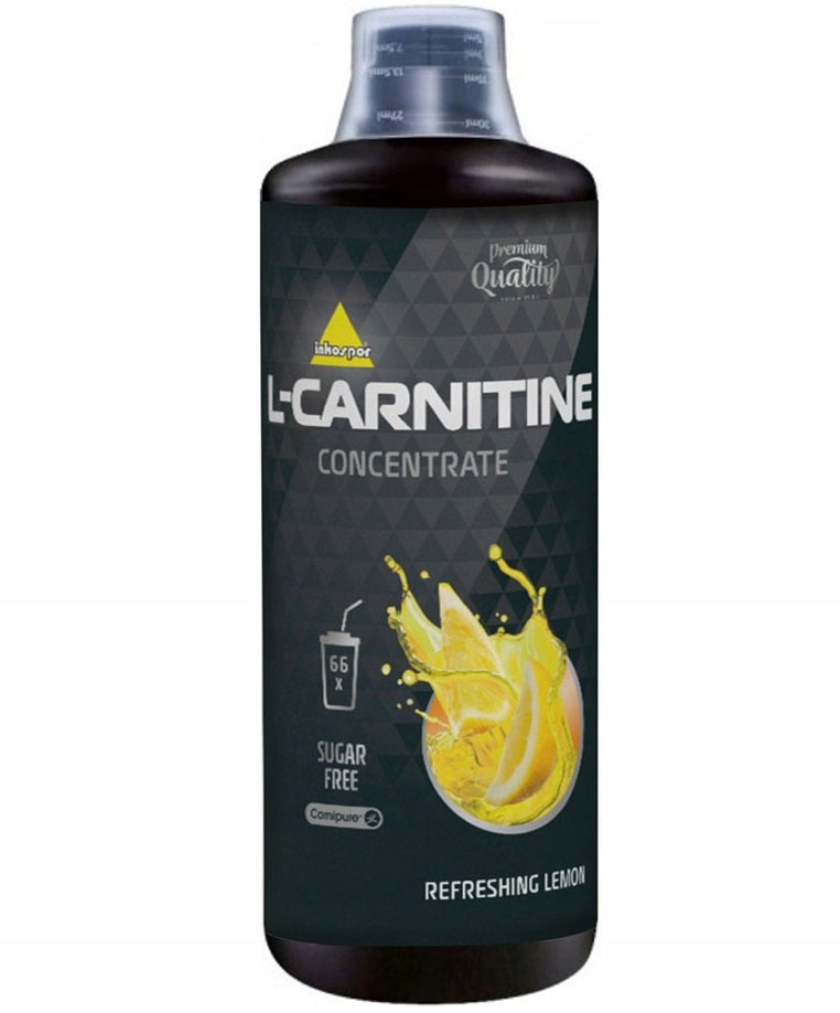 Inkospor L-carnitine koncentrát Carnipure L-karnitin 1 litr citronu