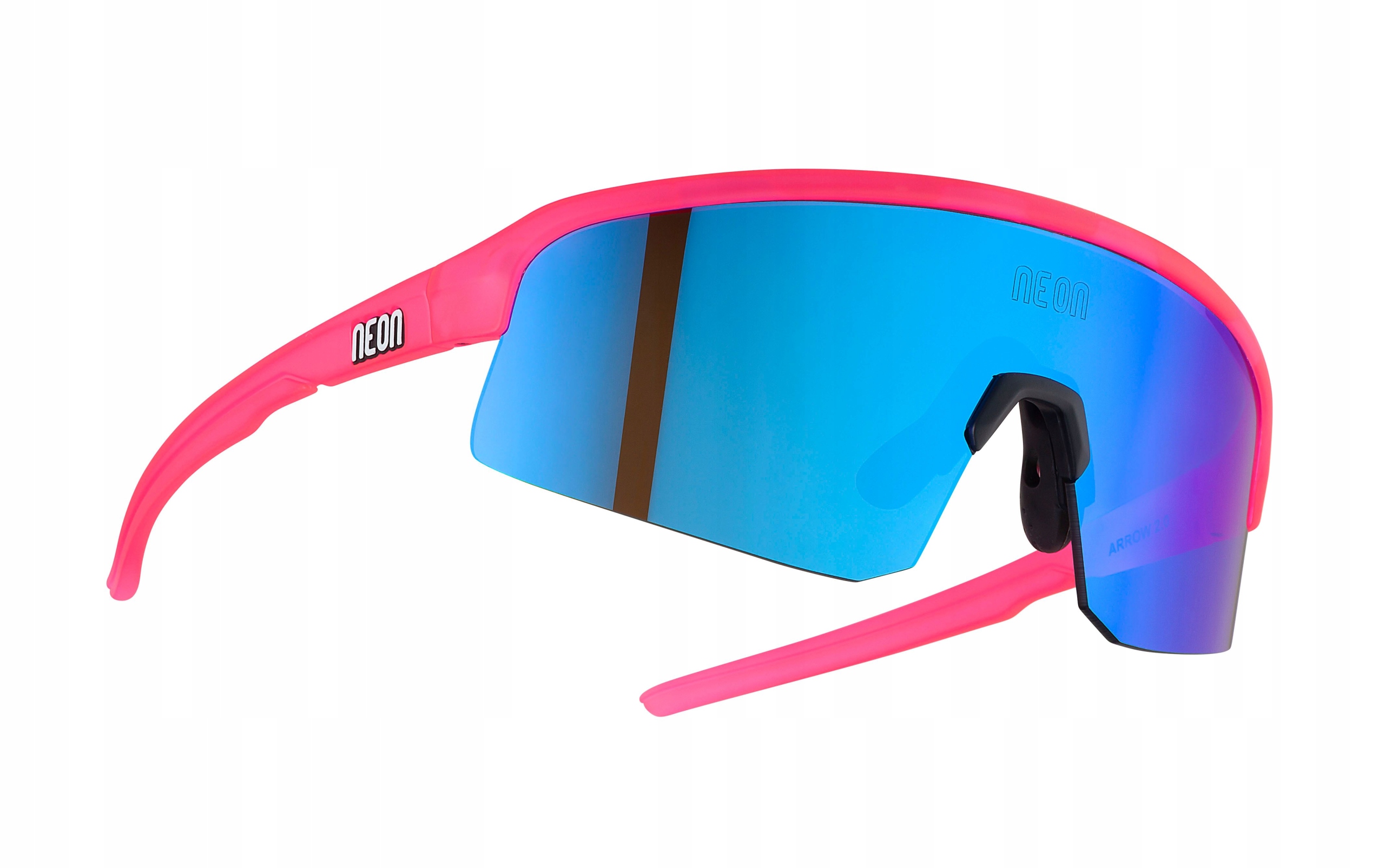 Dětské Cyklistické Brýle Neon Viper Mirror Blue Cat 3 Crystal Pink Fluo