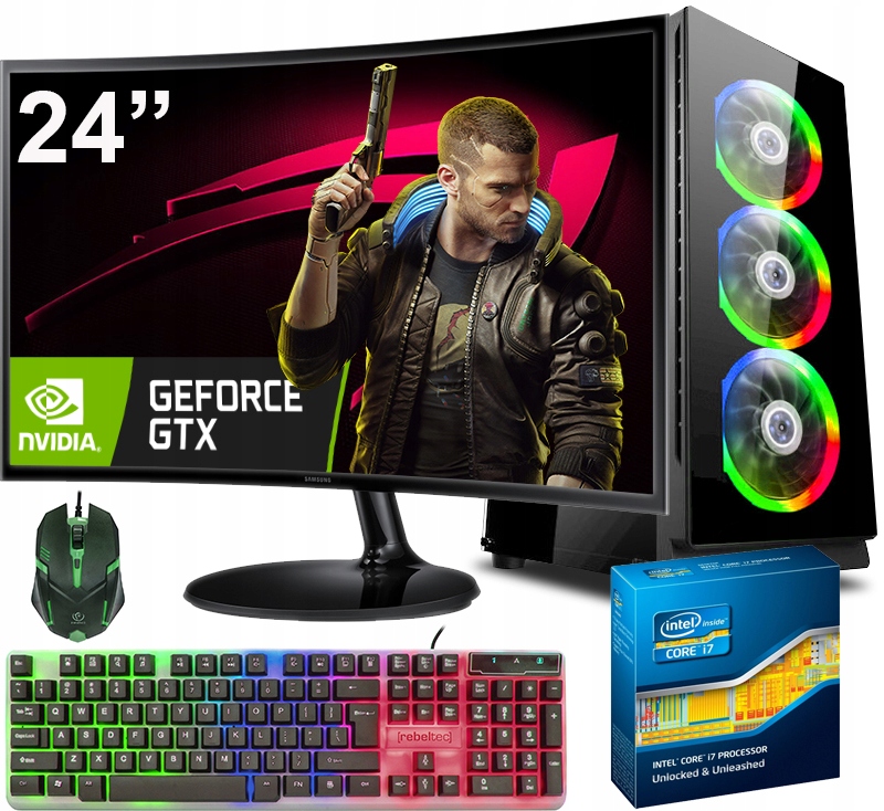 HERNÁ SÚPRAVA I7 16GB DDR4 GTX 1050Ti 4GB WIN10