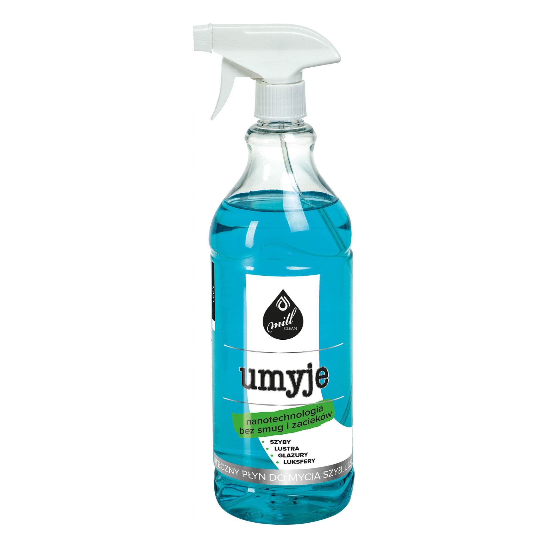 MILL Clean Umyje Tekutý přípravek na mytí skel, zrcadel, glazur, odstraňuje...