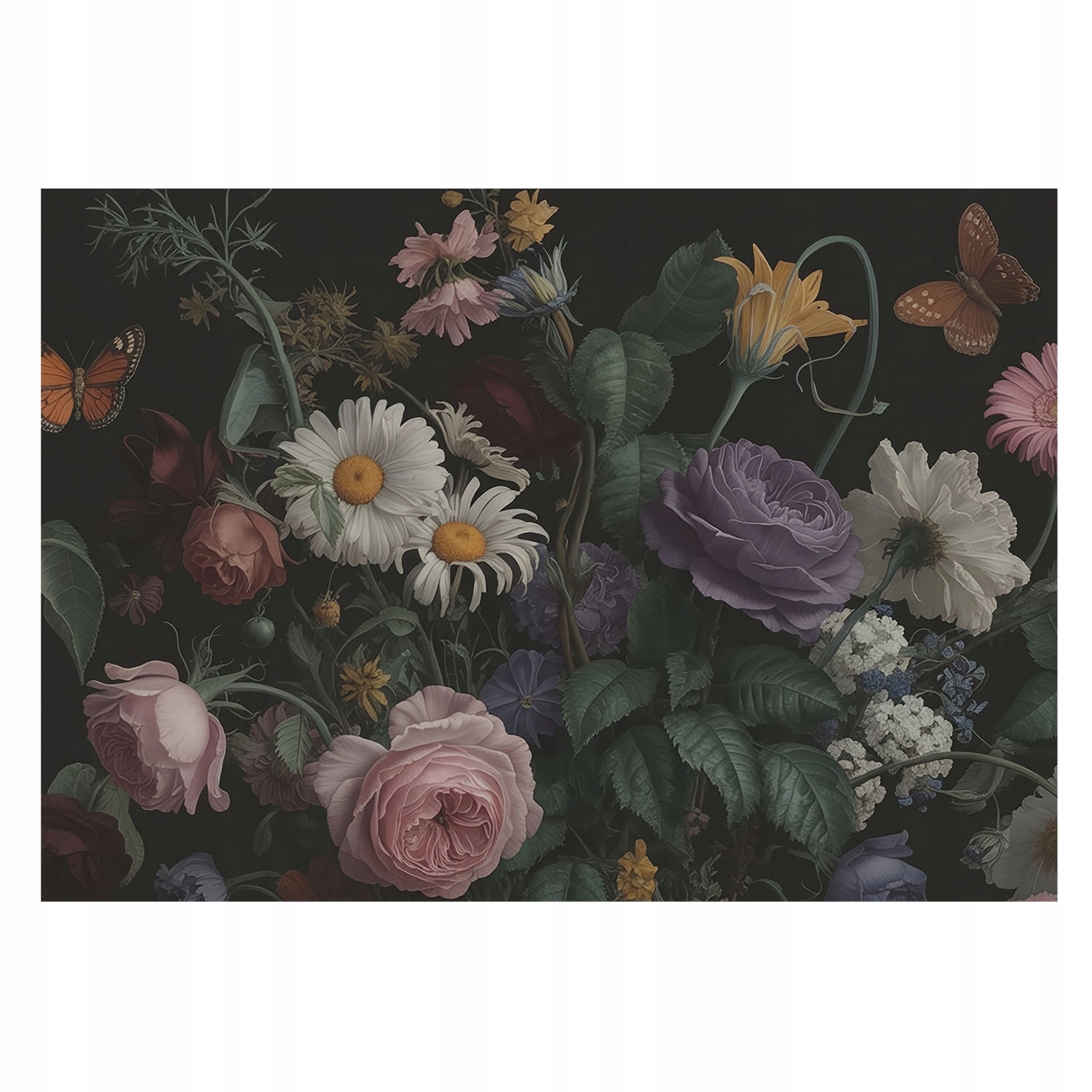 Moderná fototapeta Flizelina na stenu Kvetinová elegancia 312x219 lepidlo