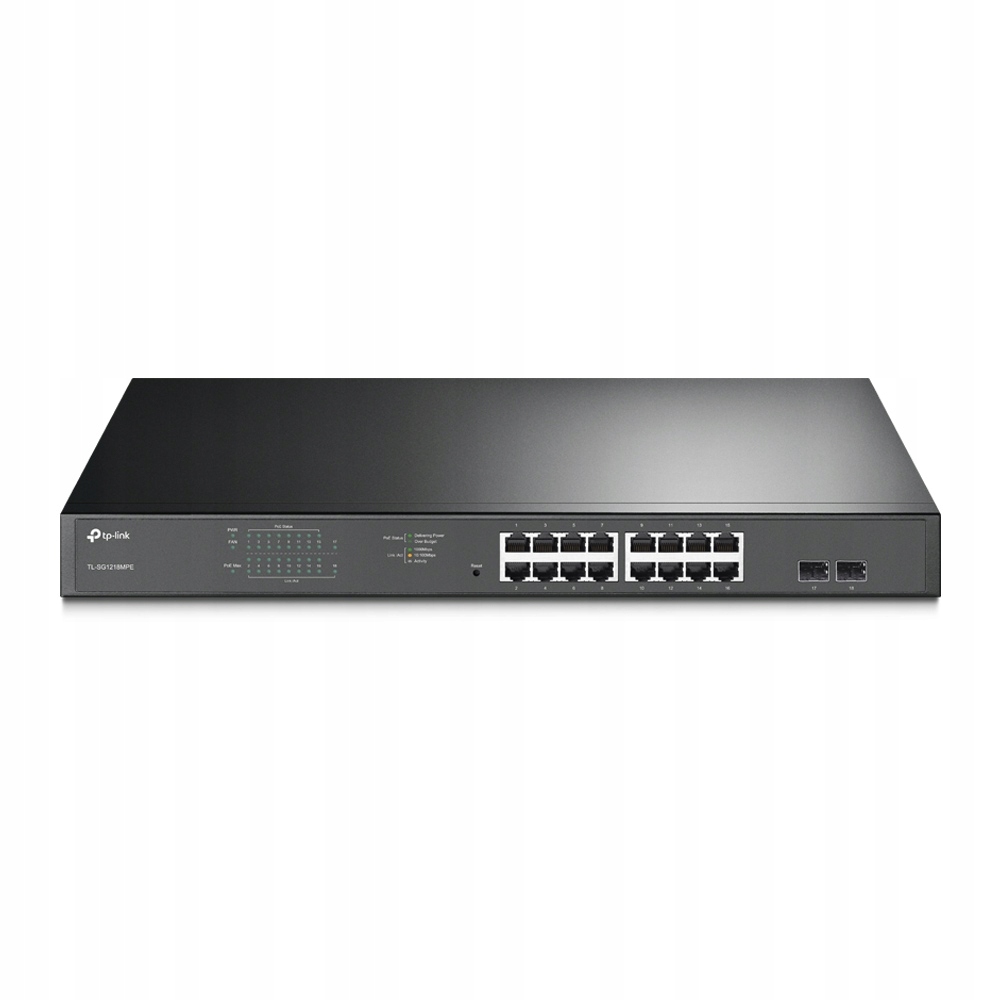 TP-Link TL-SG1218MPE 16xGb 2xSFP smart switch 250W Poe+