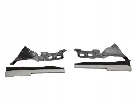 PORSCHE CAYENNE 2 II 7P TURBO SPOJLER DOKŁADKA ZDERZAKA PRZÓD PRAWA + LEWA