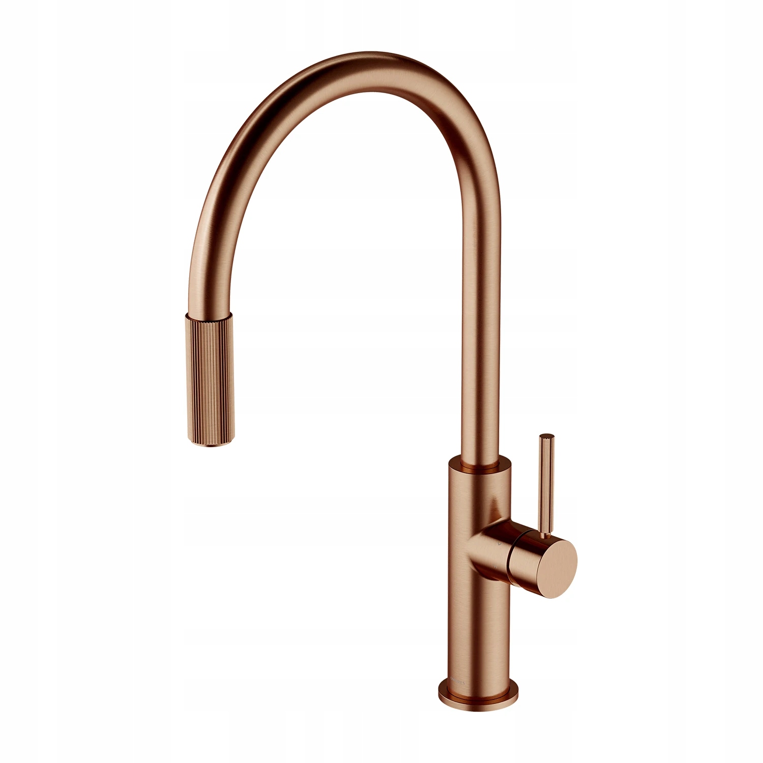 Kuchyňská Baterie S Výsuvným Výtokem Pro Filtrovanou Vodu, Kartáčovaná Měď