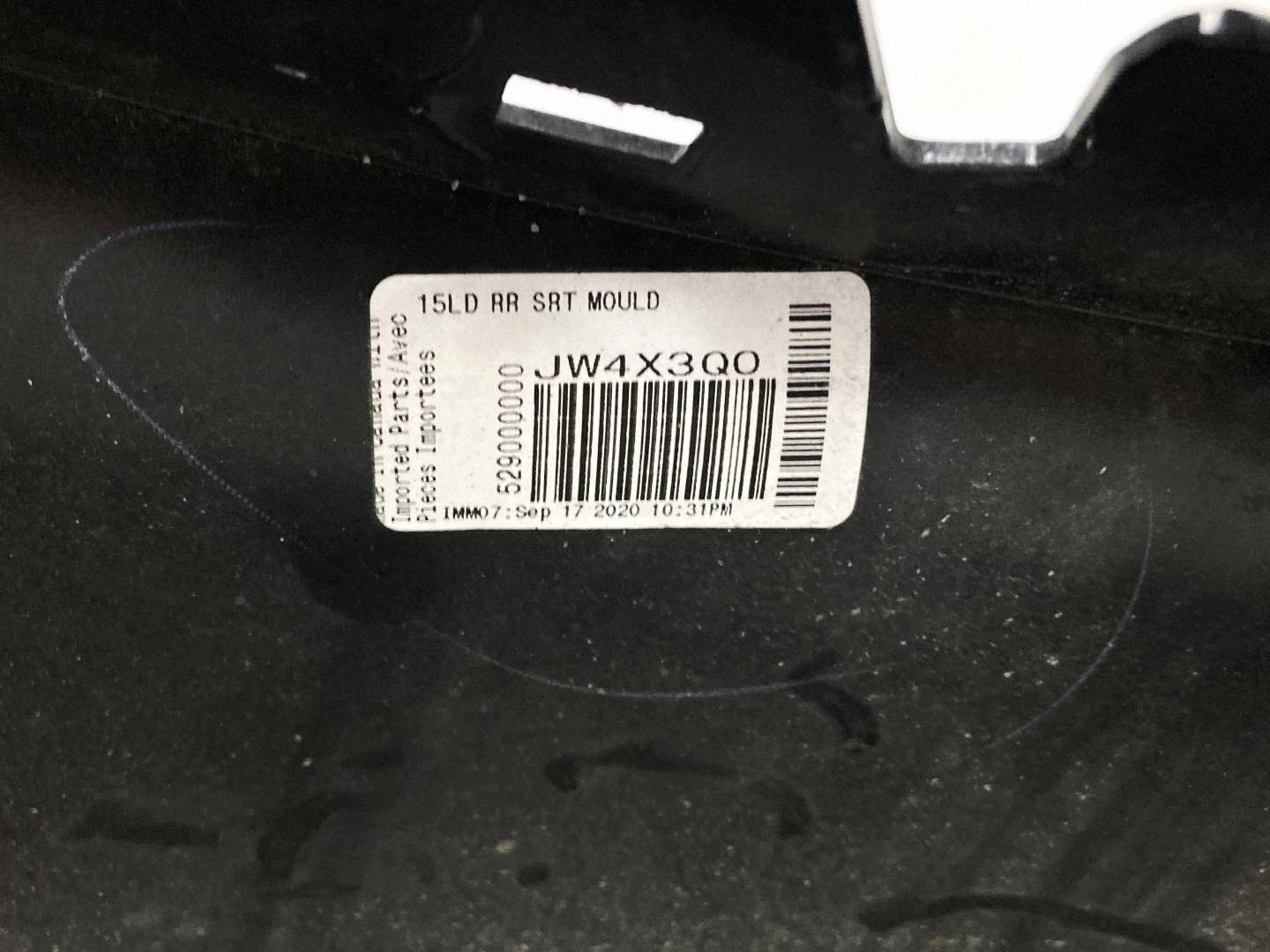 Dodge Charger Scatpack 5.7 6.4 lökhárító hátsó hátsó 2015 - 2023