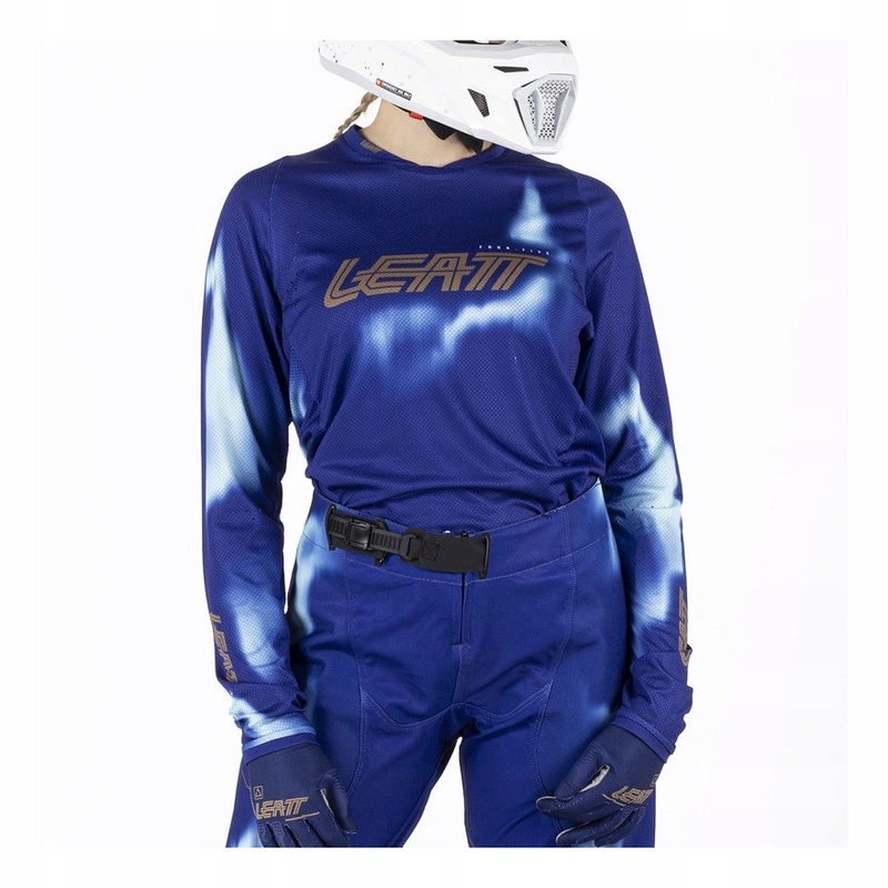 Dámska crossová mikina Leatt Moto 4.5 Lite Lady Deep Blue modrá Darčeky