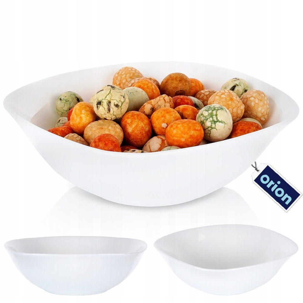 Miska MISECZKA salaterka biała na surówki przekąski desery sałatki 400 ml