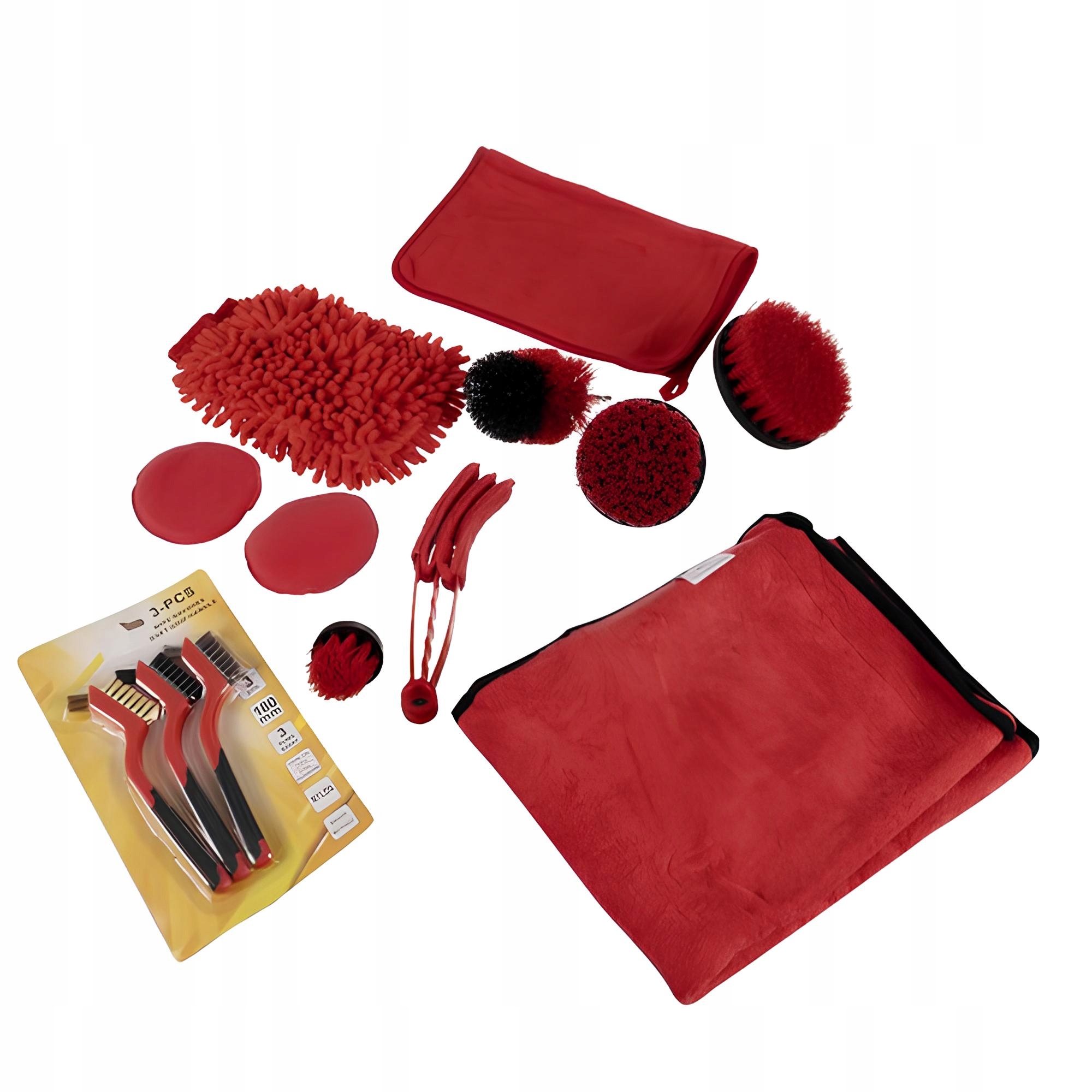 ZESTAW DO DETAILINGU CZYSZCZENIA SAMOCHODU DETAILING AUTA Producent Inny