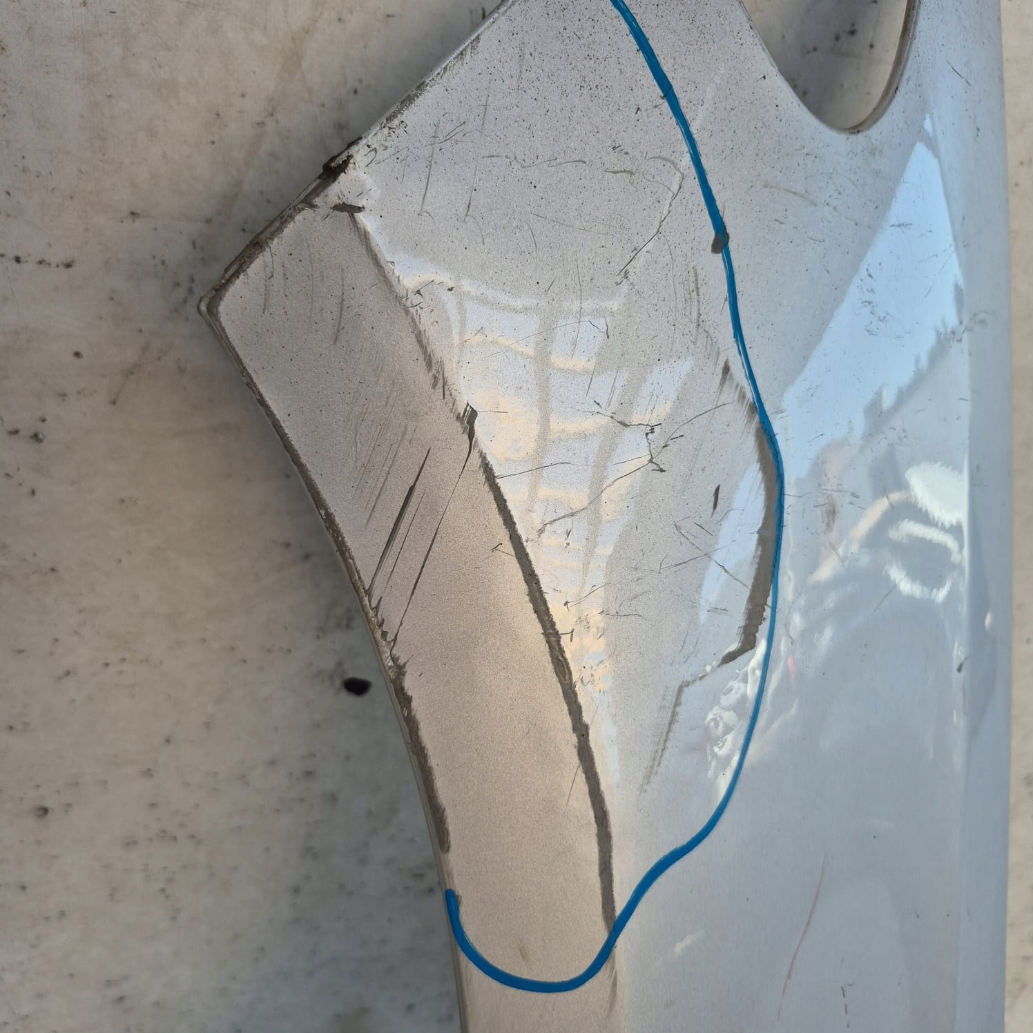 MERCEDES B-KLASA III 3 W247 18-> fender front front left
