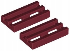 

Lego Płytka 1x2 Grill C. Czerwony 2412/4541506 x2