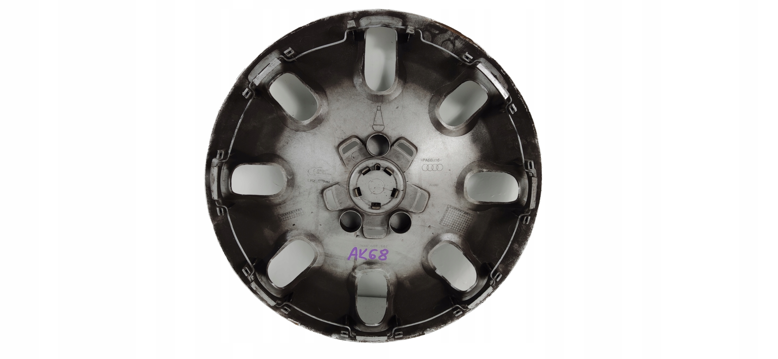 AK68 AUDI A1 8X 15" copri - Originale 8X0601147