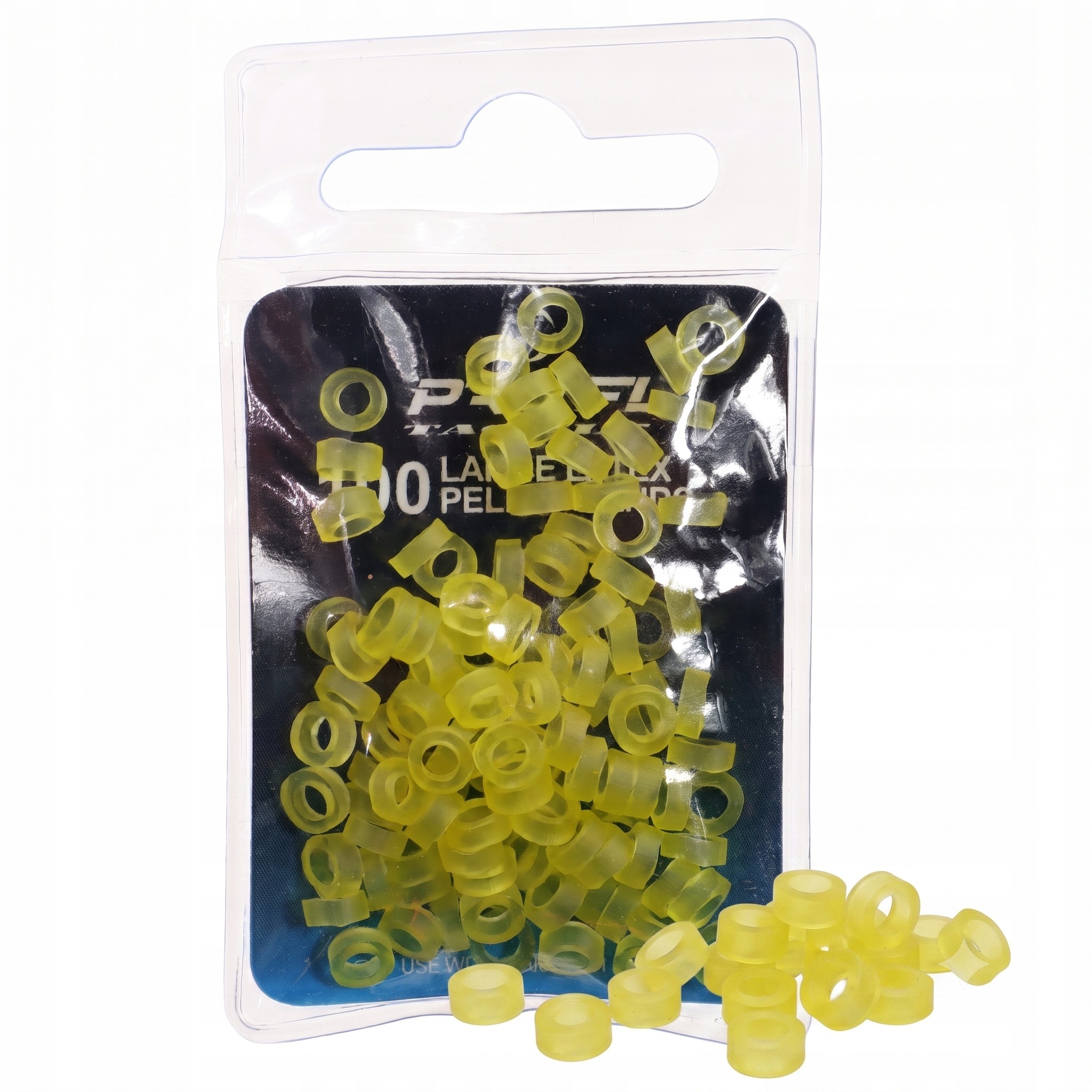 Gumki do pelletu przynęt lateks 5 mm 100 sztuk Transparentne Method Feeder