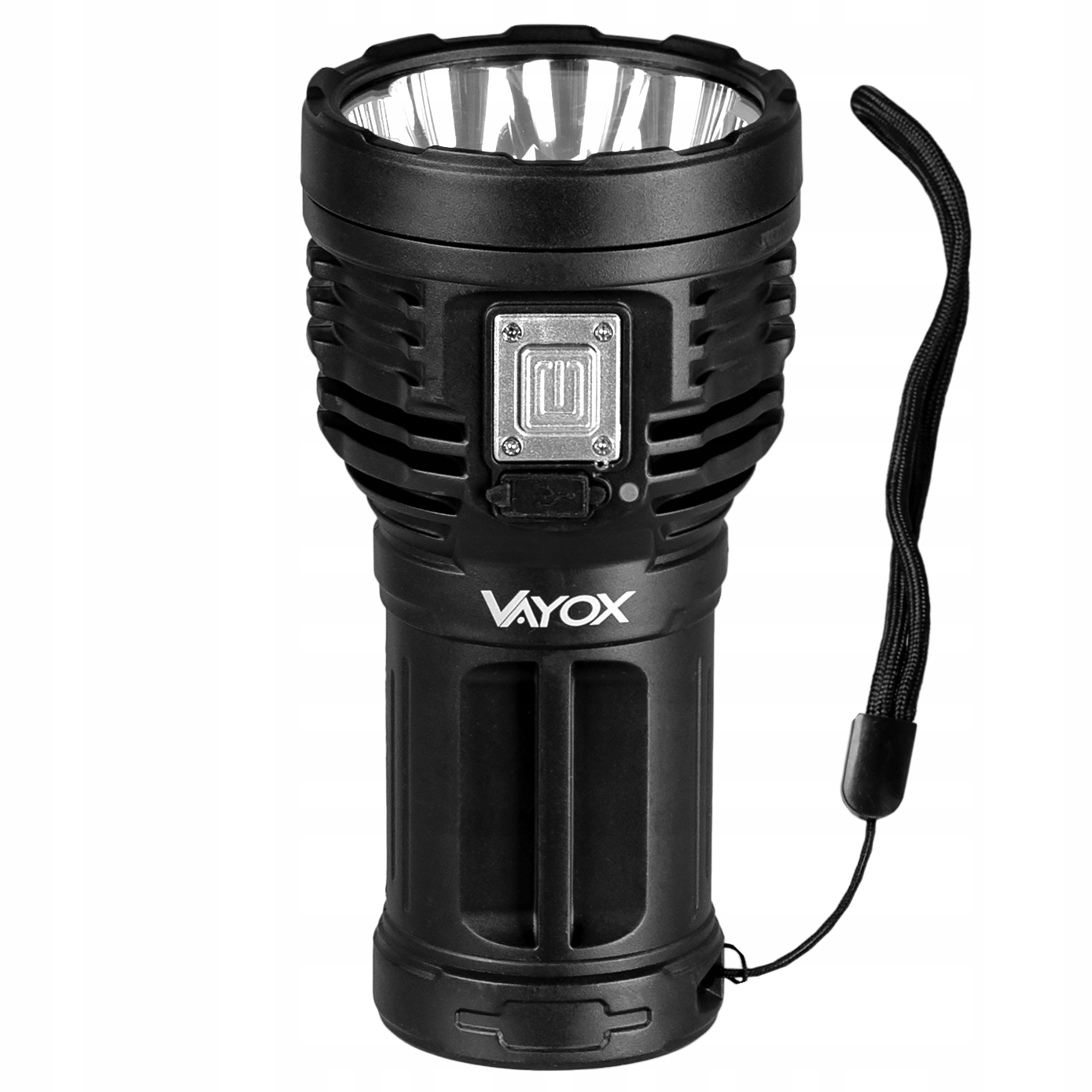 MOCNA LATARKA LED SZPERACZ AKUMULATOROWA ŚWIATŁO BOCZNE USB-C 600lm VAYOX Klasa wodoszczelności IPX 4