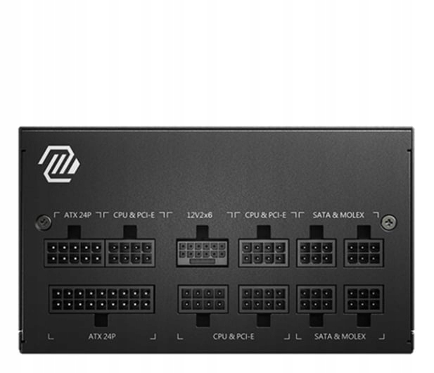 Zasilacz do komputera MSI A850GL 850W 80 Plus Gold ATX 3.0 Modularny Producent MSI