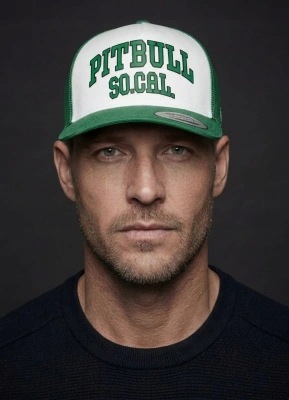 Čepice Snapback Pit Bull So Cal Retro Trucker zelená