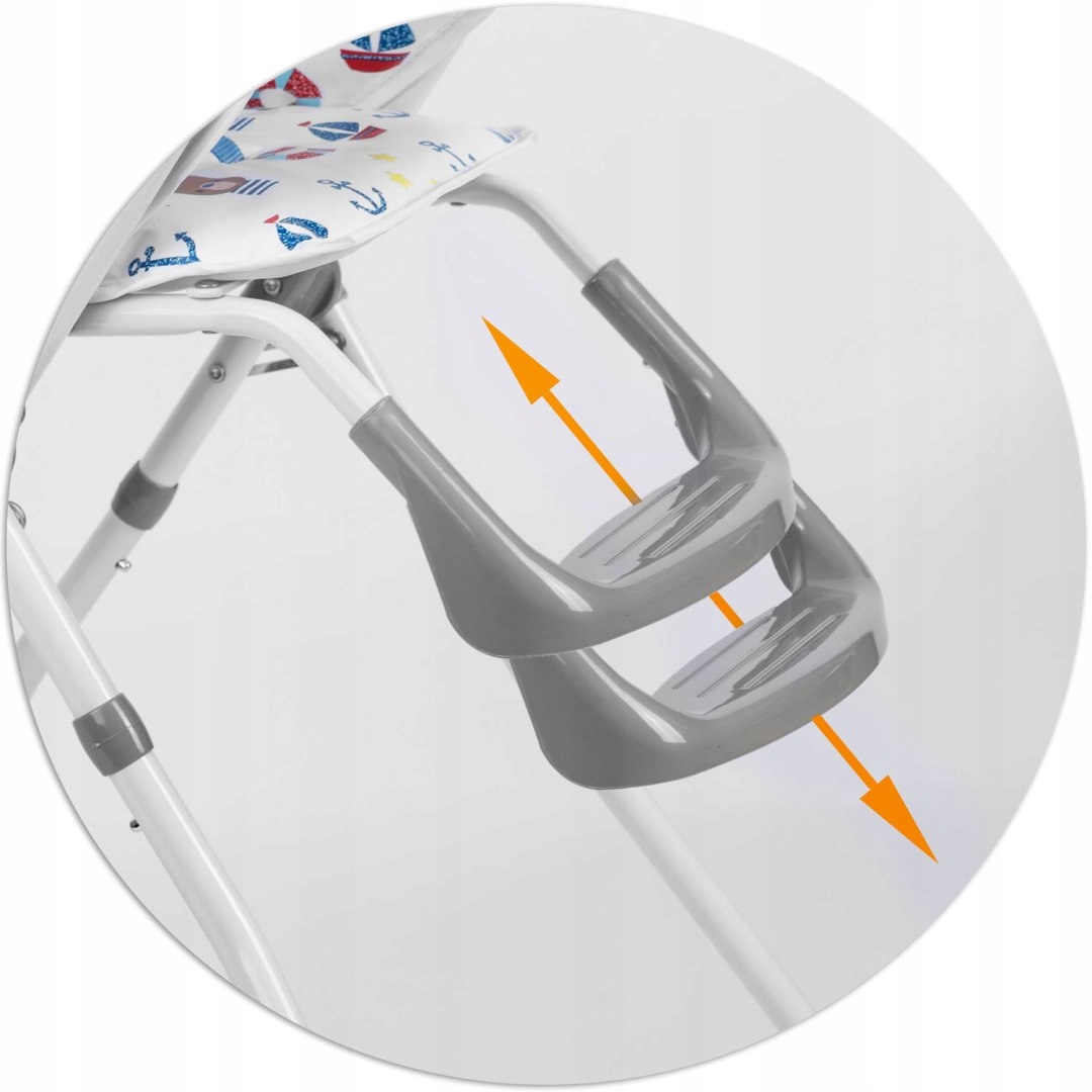 FOTELIK DO KARMIENIA KRZESEŁKO DLA DZIECI STOLIK TACKA KRZESŁO SKŁADANE Waga krzesełka 6 kg