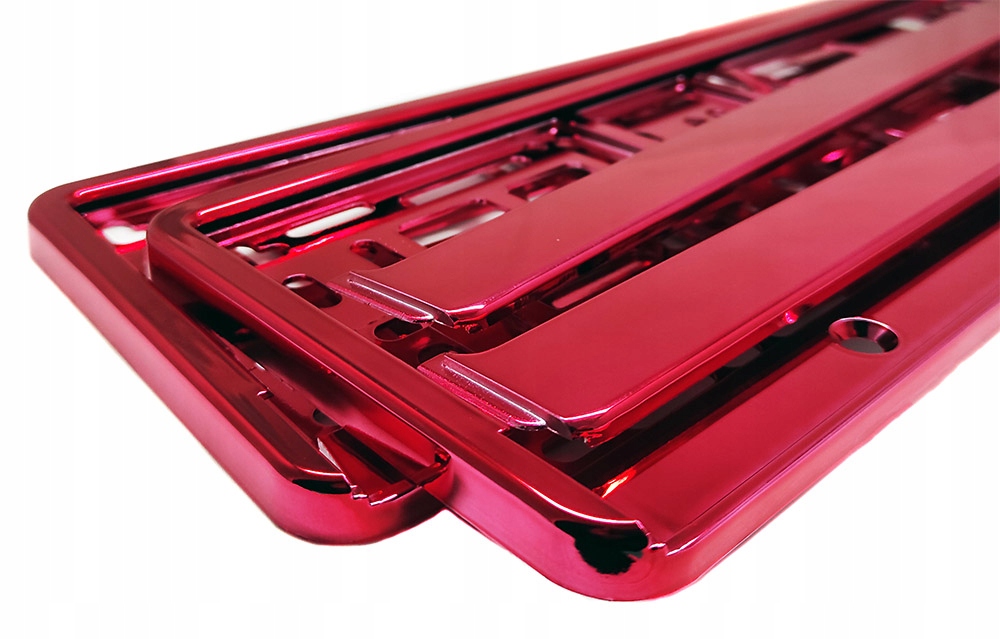 

Ramka ramki pod tablice rejestracyjne czerwone