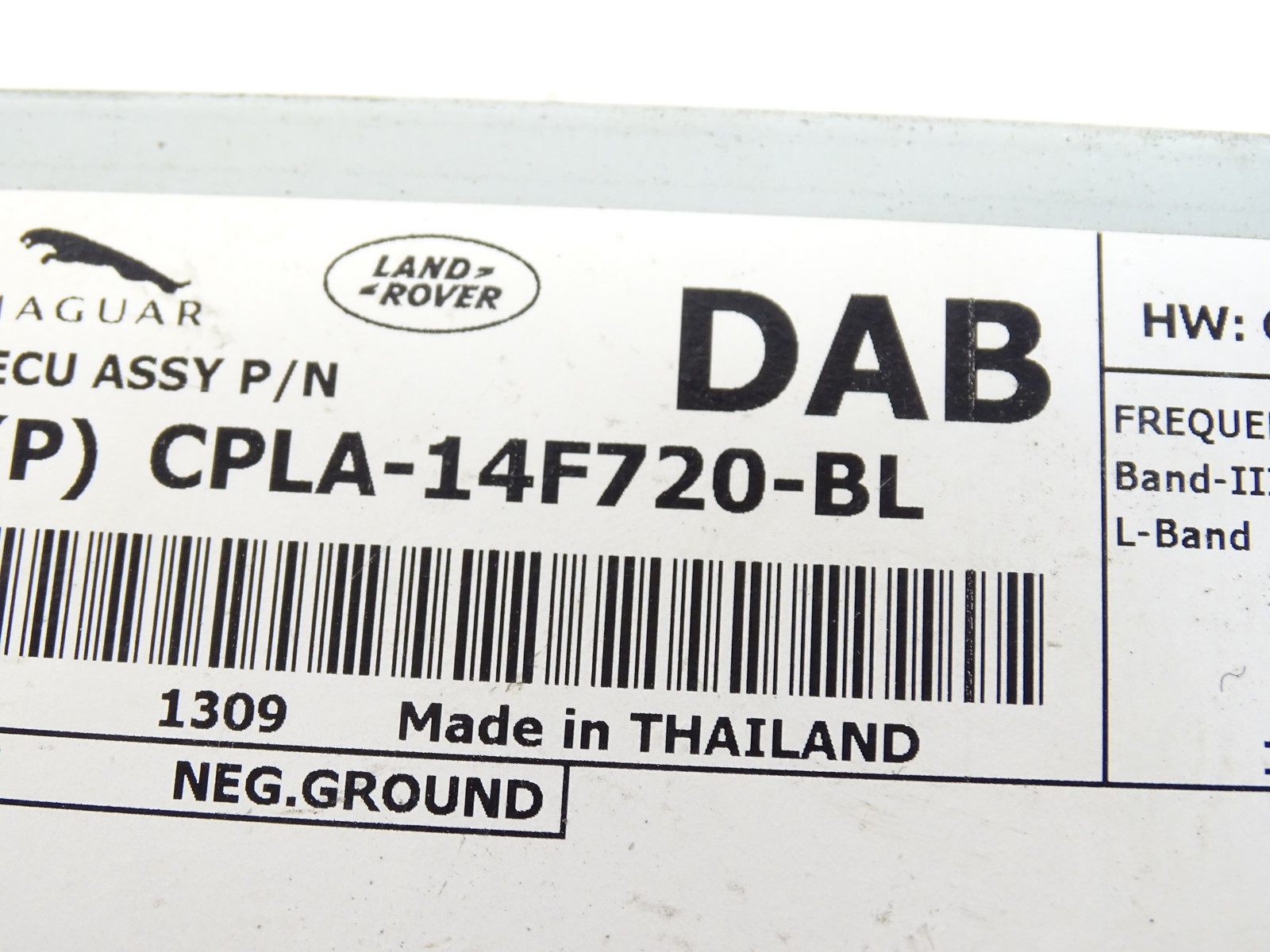 module control unit RADIA LAND ROVER L494 CPLA-14F720-BL