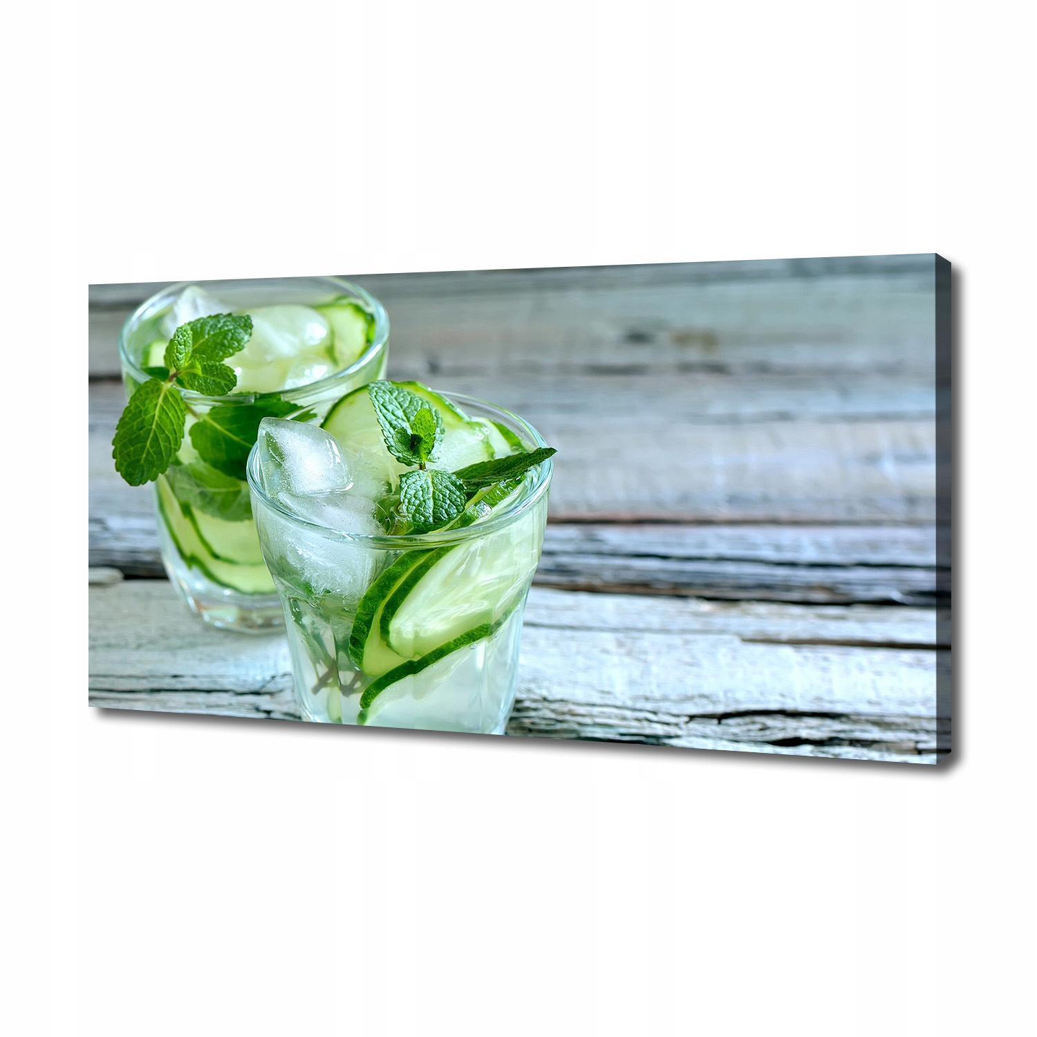 

Foto obraz na płótnie Woda ogórkowa 140x70 cm