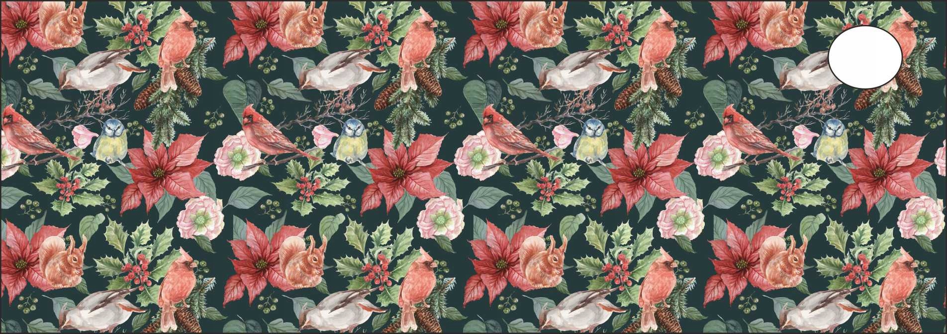 PODKŁADKA na biurko micke 142x50 KWIATY PTASZKI