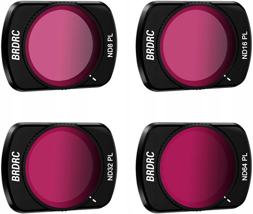 Filtry Nd/pl 8, 16, 32, 64 pro Dji Osmo Pocket, Dji Mini 3, Dji Mini 3 Pro