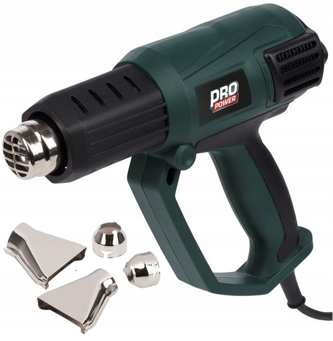 OPALARKA 2000W 450°C NAGRZEWNICA 2 DYSZE PowerPlus