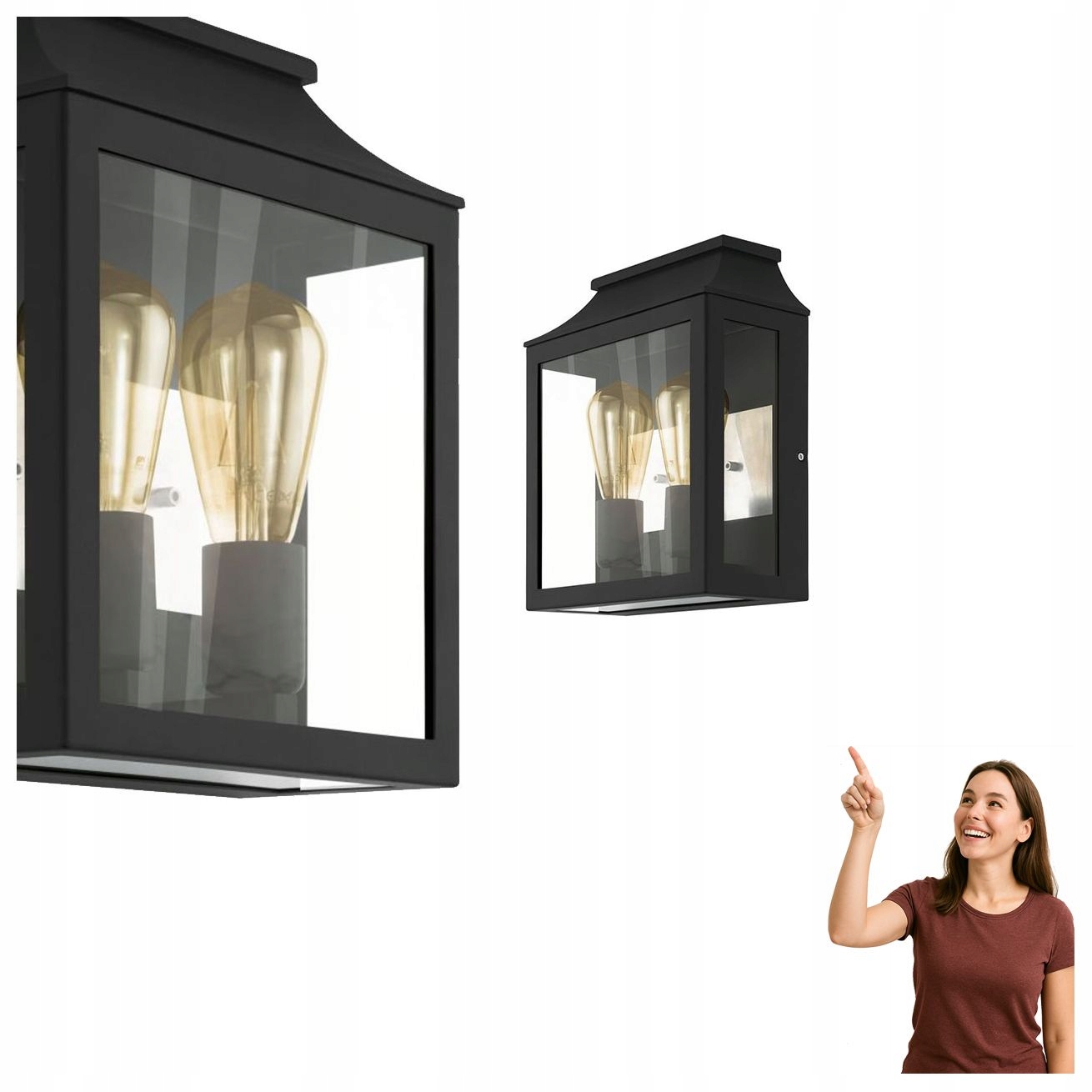 Nástenná nástenná lampa Soncino 97294 Eglo