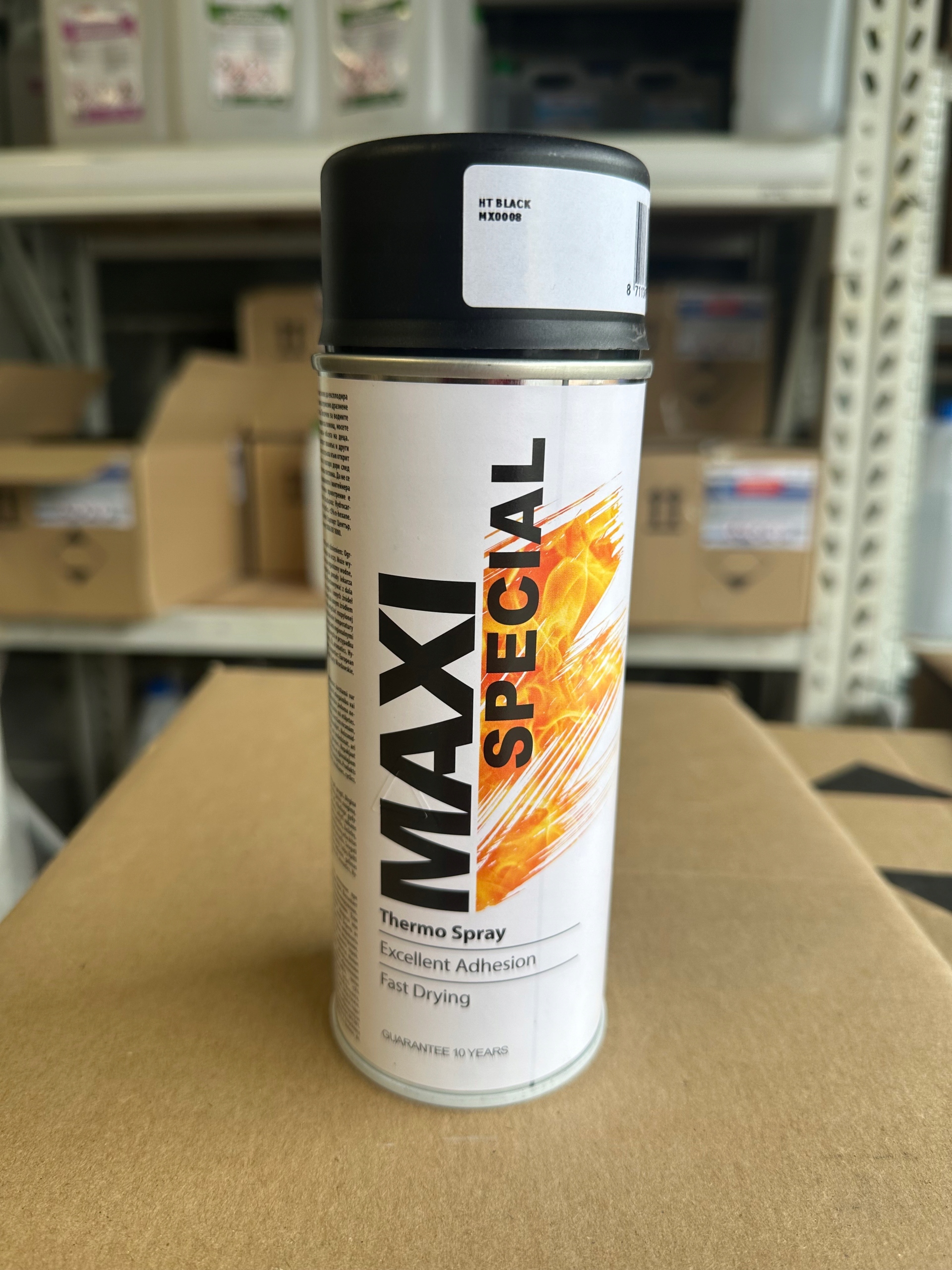 Żaroodporny Czarny Motip Maxi Color 400ml MX0008