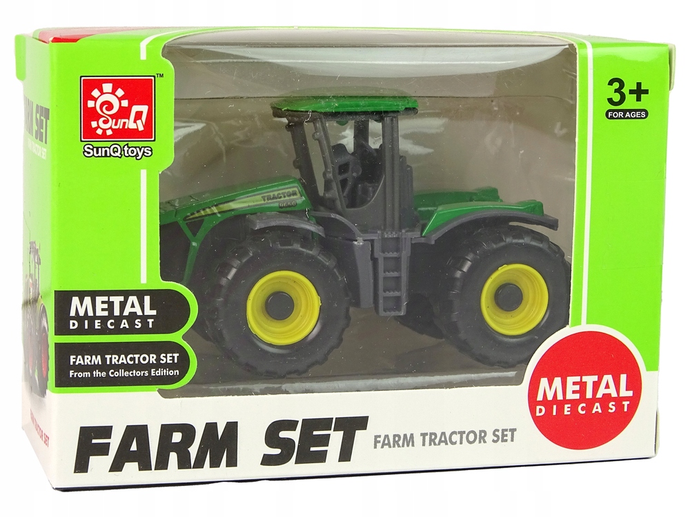 TRAKTOR POJAZD ROLNICZY ZABAWKA DLA DZIECKA Pojazd Rolniczy Ciągnik PREZENT Marka LEANToys