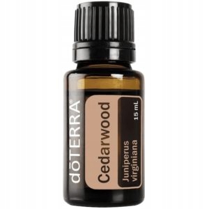 DoTERRA Cedarwood olejek eteryczny z drzewa cedrowego witalność 15 ml