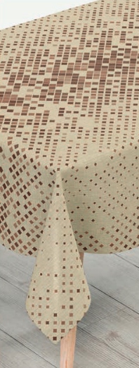 CERATA OBRUS NA WYMIAR BEŻOWA