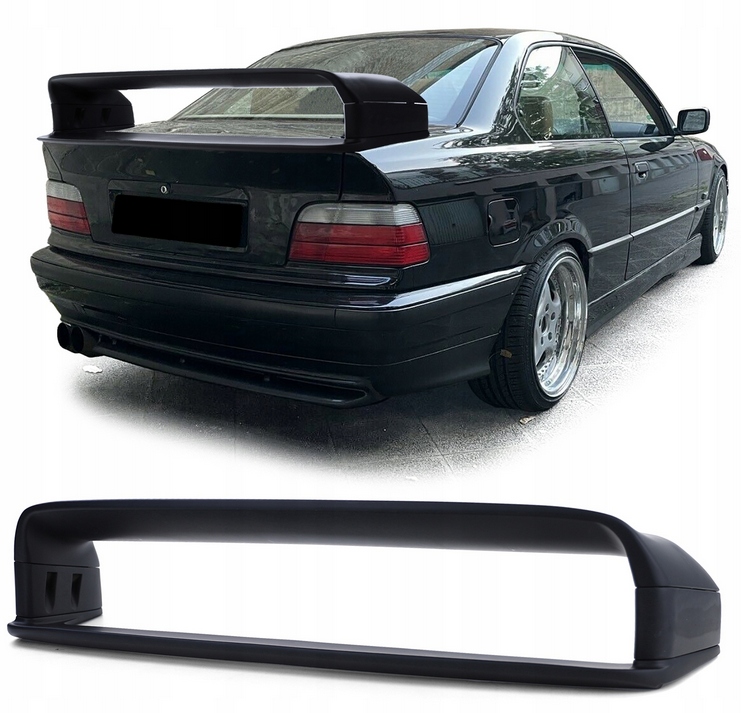 Spoiler Na Klapku Bmw 3 E36 M3 Gt Černý Lesk