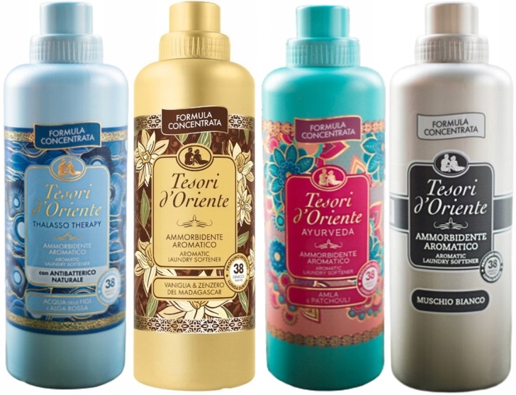 Levně Tesori d'Oriente Sada 4 krásných aviváží 760 ml Tvam