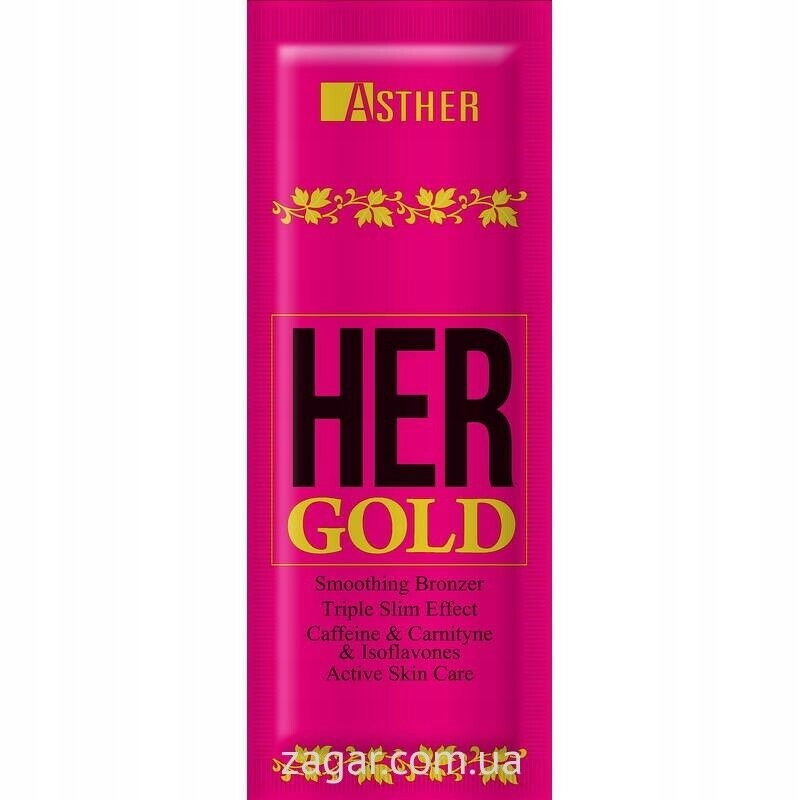 Kosmetyk do opalania Asther HER GOLD saszetka 15ml