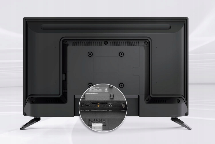 TELEWIZOR 24'' LED KRUGER MATZ 12V 230V DVB-T2 SAMOCHODOWY KAMPER +ZASILACZ Format HD HD Ready