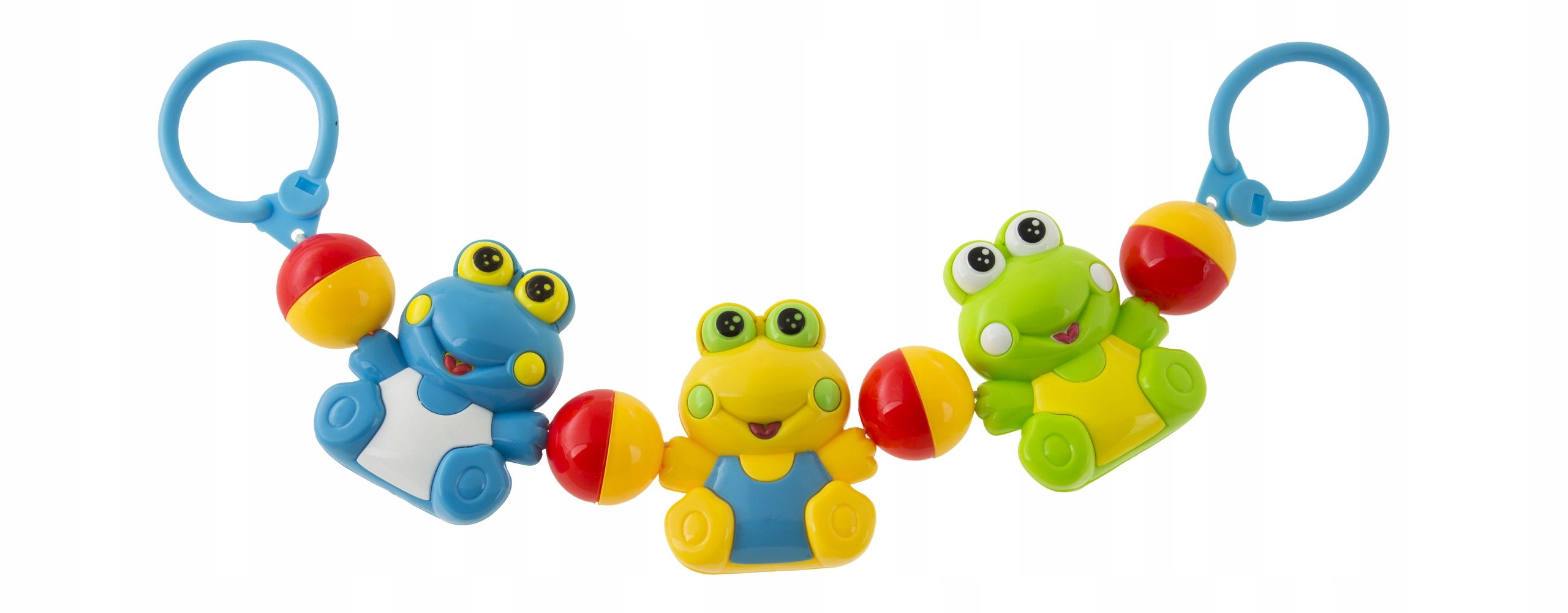 

Akuku Grzechotka do Wózka Łóżeczka Wesołe Żabki