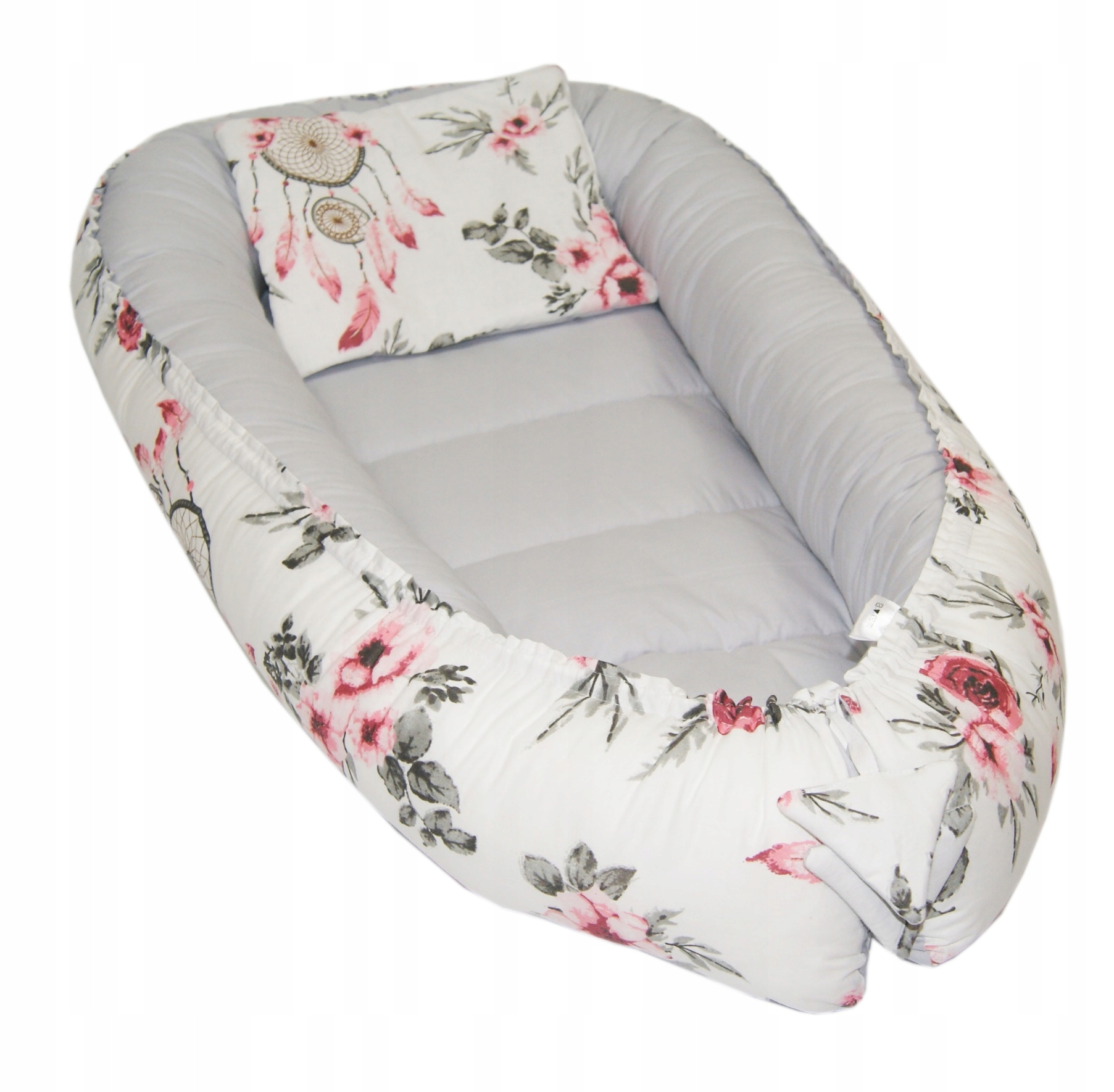 Duży KOKON niemowlęcy 60x95 KOJEC GNIAZDO + GRATIS