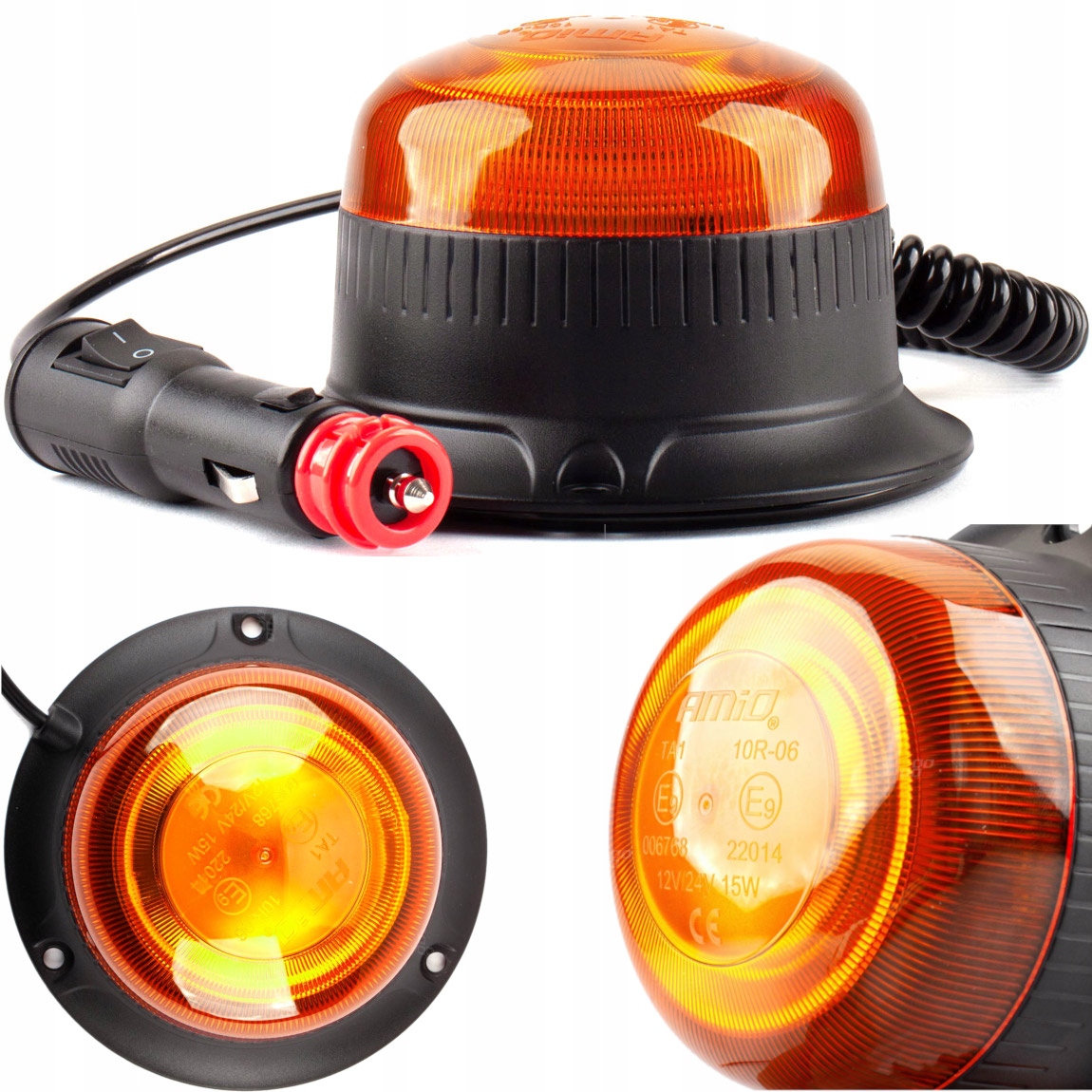 

Lampa Błyskowa Ostrzegawcza Led Stroboskop Kogut