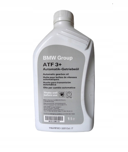Bmw Olej Do Skrzyni Biegów Atf 3+ 1L